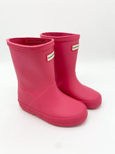 Load image into Gallery viewer, Hunter Junior Kids First Welly Boot navy/Pink/or Yellow