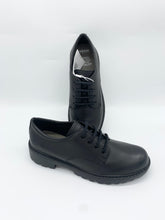 Load image into Gallery viewer, Geox Casey Lace Up Black Leather