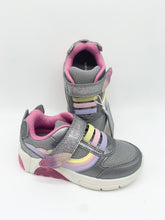 Load image into Gallery viewer, Geox Fadinlight Trainer Silver/Multicolour J55M4A0AJGNC1239