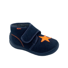 Load image into Gallery viewer, Bopy Marine navy Slipper boy Dublin
