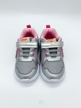 Load image into Gallery viewer, Garvalin Star Light Up Trainer Silver