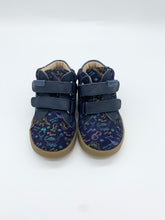 Load image into Gallery viewer, Garvalin Navy Dinosaur Ankle Boot