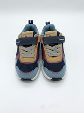 Load image into Gallery viewer, Biomecanics Casual Trainer Azul/Tan/Burgundy 241272-B008