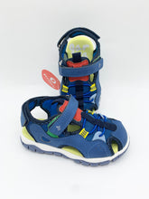 Load image into Gallery viewer, Garvalin Treck Sandal Closed Toe Jeans/Navy 262716-A371