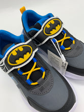 Load image into Gallery viewer, Geox Activart Iluminus Light Up Batman Trainer Black/Sky Blue J66LYA 014CE C9221