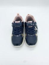 Load image into Gallery viewer, Geox Fadinlight Alice Trainer Navy/Platinum