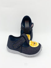 Load image into Gallery viewer, Superfit Denim Lion Canvas Shoe/Slipper