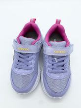 Load image into Gallery viewer, Geox Assister Lights Trainer Lavender/Fuchsia J55E9B0ASKNC8375