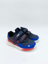 Load image into Gallery viewer, Primigi Spider Lights Trainer Navy/Royal
