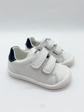 Load image into Gallery viewer, Pablosky Leader-Tech First Walker White/Navy 064802