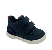 Load image into Gallery viewer, Geox Waterproof Navy/Red shoe boy Dublin double Velcro