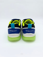 Load image into Gallery viewer, Geox Ciberdron Lights Trainer Royal/Lt Blue