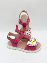 Load image into Gallery viewer, Agatha Ruiz De La Prada Leather Heart Sandal Fucsia 262961-A146