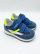 Load image into Gallery viewer, Primigi Tiguan Leather Trainer Blue/Jeans 1357211