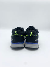 Load image into Gallery viewer, Pablosky Boa Water Resistant Trainer Black/Green 978810