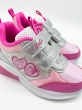 Load image into Gallery viewer, Primigi Barbie Girl Light Up Trainer Rosa/Silver 2469800