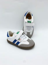 Load image into Gallery viewer, Pablosky Double Stripe Trainer Blue Blanco 046703