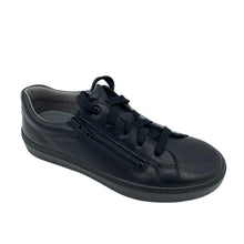 Load image into Gallery viewer, Black sneaker with a zipper on a white background