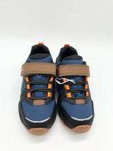 Load image into Gallery viewer, Geox Magnetar Waterproof Trainer Navy/Brown J463ZB050FUC0948