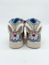 Load image into Gallery viewer, Geox Skylin Alice Lights Hi Top Lt Rose/Platinum