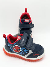 Load image into Gallery viewer, Geox Lightyloo Spiderman Trainer Navy/Azure B655ZC0BC14CF44D