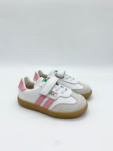Load image into Gallery viewer, Pablosky Double Stripe Trainer Pink Blanco 046707