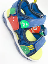 Load image into Gallery viewer, Garvalin Treck Sandal Open Toe Jeans/Navy 262717-A371