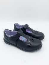 Load image into Gallery viewer, Ricosta Leona T-Bar Schwarz Black Leather
