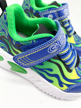 Load image into Gallery viewer, Geox Assister Lights Trainer Royal/Green J56DZB014CEC4165