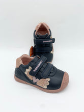Load image into Gallery viewer, Biomecanics Heart Shoe Navy Ocean/Pink 261104-A183