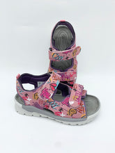 Load image into Gallery viewer, Wave Sandal Mallow/Cassis Grafitti