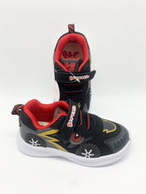 Load image into Gallery viewer, Garvalin Lights Racing Car Trainer Black Negro/Orange 252800-A054