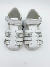Load image into Gallery viewer, Primigi Closed Toe Star Sandal Bianco White 7909400