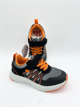 Load image into Gallery viewer, Garvalin Black/Orange Trainer 241821-A054