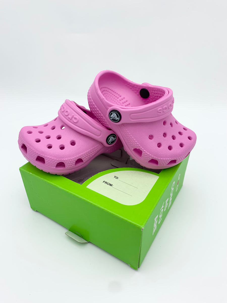 Crocs Baby Littles Pink Lil Stompers IE