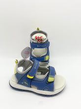 Load image into Gallery viewer, Garvalin Open Toe Treck Sandal Denim Blue 252822-B826