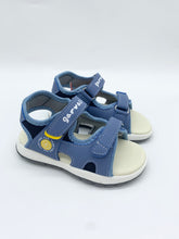 Load image into Gallery viewer, Garvalin Open Toe Sandal Azul Marino Condor