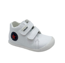 Load image into Gallery viewer, Pablosky First Walker Leader-Tech Blanco white boy girl Dublin shoe
