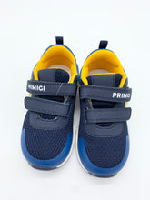 Load image into Gallery viewer, Primigi Baby Air Light Planets Trainer Navy/Orange 7950511
