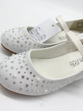 Load image into Gallery viewer, Sweetie Pie Communion Communion Shoe White Satin SW8216