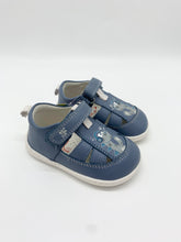 Load image into Gallery viewer, Garvalin Dinosaur Sandal Indigo Blue 252334-A631