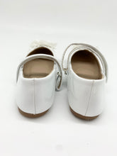 Load image into Gallery viewer, Ballerina Flower Communion/Occasion Shoe White Patent