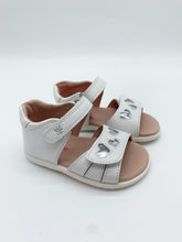 Load image into Gallery viewer, Garvalin Heart Sandal Blanco White Open Toe 252302-B050