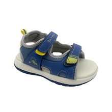 Load image into Gallery viewer, Garvalin Open Toe Treck Sandal Denim Blue 252822-B826