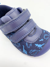 Load image into Gallery viewer, Startrite Roar French Navy Dino Nubuck Leather Prewalker/Cruiser Shoe