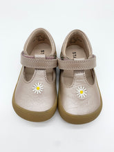 Load image into Gallery viewer, Startrite Floret Taupe Pearlised Leather Daisy Shoe