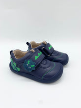Load image into Gallery viewer, Start-Rite Tread Dino Navy Leather Shoe