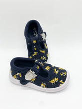 Load image into Gallery viewer, Startrite Wriggles Canvas T-Bar Navy Digger