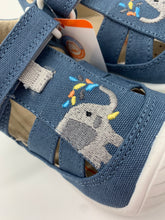 Load image into Gallery viewer, Biomecanics Elephant Canvas Azul Blue