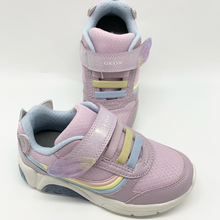 Load image into Gallery viewer, Geox Fadinlight Unicorn Lilac/Multicolour Sneaker/Trainer J55M4A 0KNGN C8R0G
